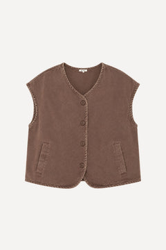 Veste sans manches Victorine