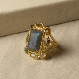 Bague Amalia - Labradorite
