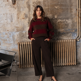 Pull Ysorine - burgundy