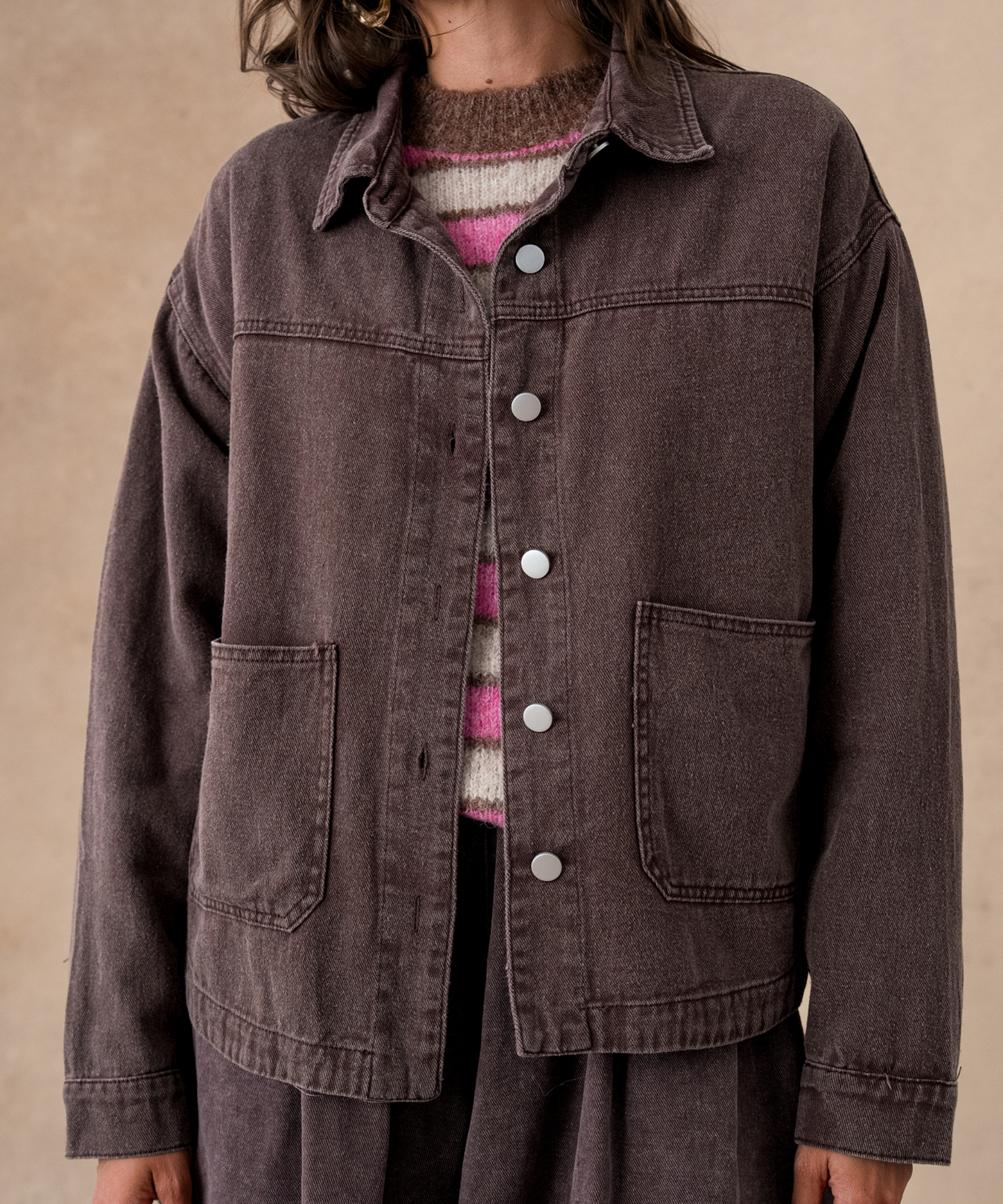 Lia Jacket - Chocolate