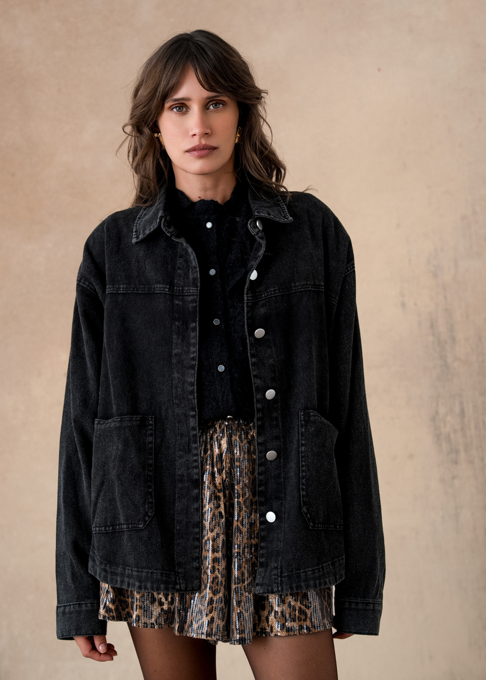Veste Lia- noir