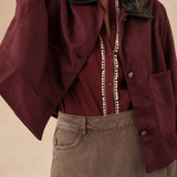 Veste  Oriane - Bordeaux