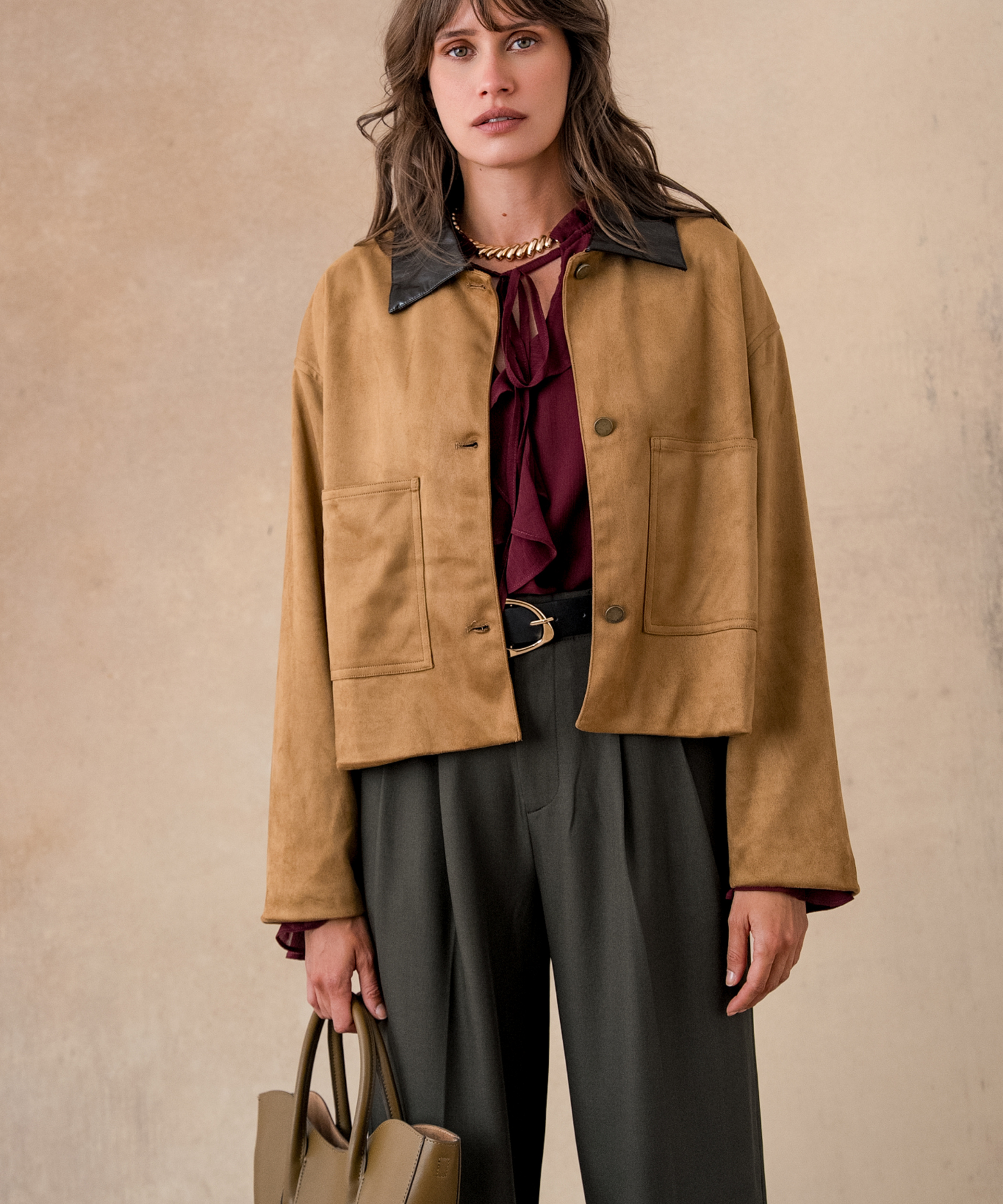 Veste Oriane - Camel