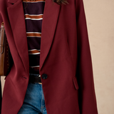 Veste de costume Wendy -Bordeaux