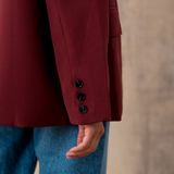 Veste de costume Wendy -Bordeaux