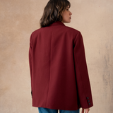 Veste de costume Wendy -Bordeaux